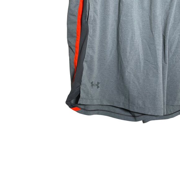 Under Armour Shorts Men's XXL Gray 7" Inseam Lined Athletic Running - Picture 2 of 11